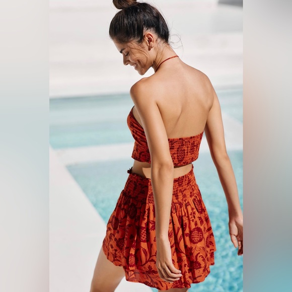 by Anthropologie Beaded Skirt Two Piece Set Small NWT - Picture 2 of 12